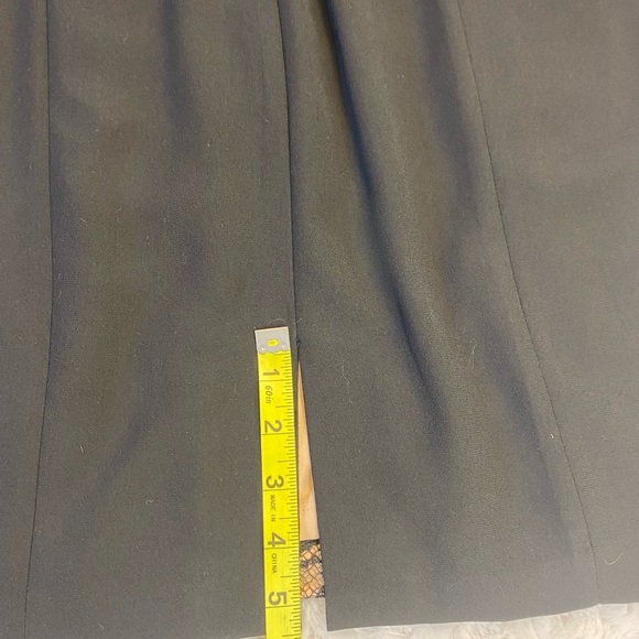 Ivanka Trump Black & Nude Cocktail Dress Size 4 Lace & Glitter Silhouette Midi - Picture 10 of 11